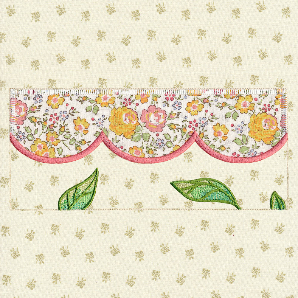 Flourishing Rose Garden Set (Applique)