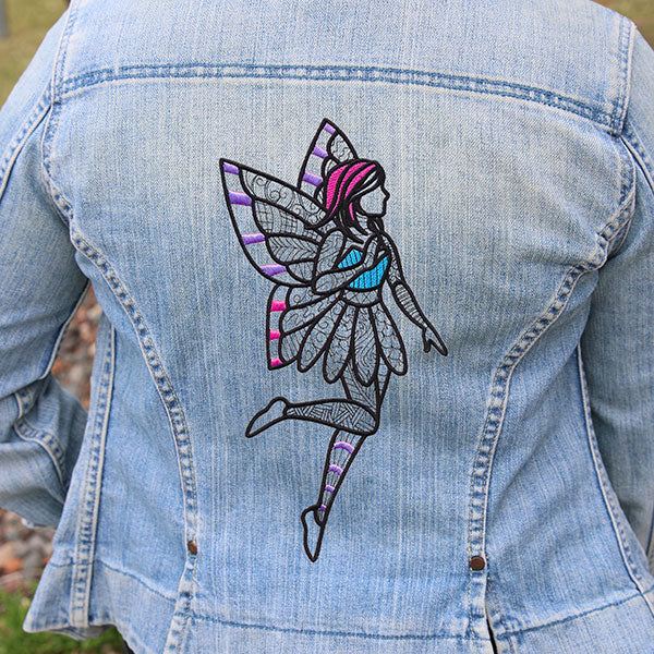 Mystical Fairy (Blackwork)