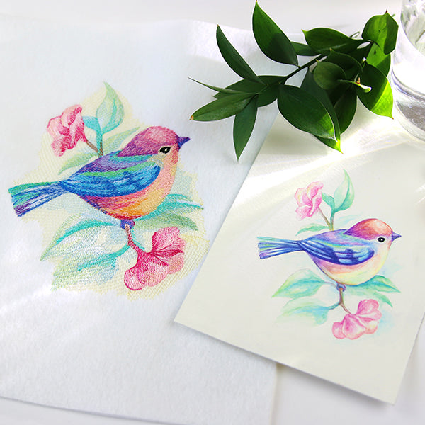 Charming Bird in Watercolor
