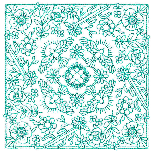 Desert Birds & Botanicals Bandana Square