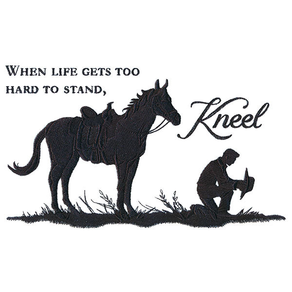 When Life Gets Too Hard Silhouette