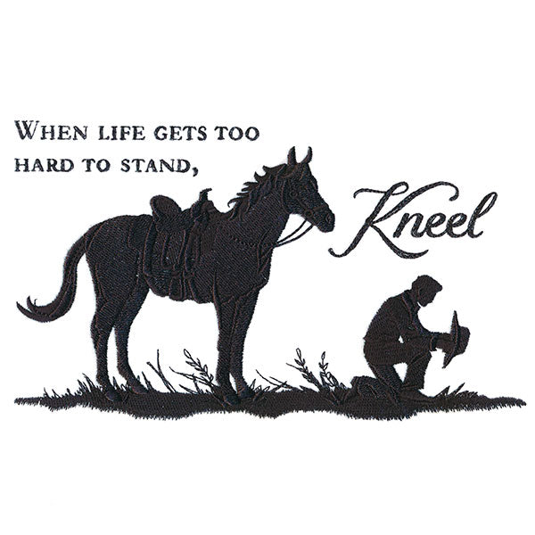 When Life Gets Too Hard Silhouette