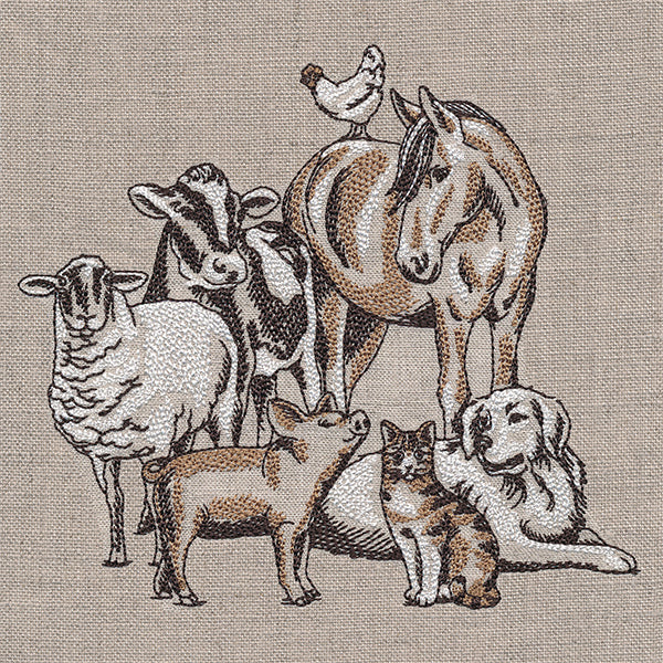 Farm Friends Animal Medley