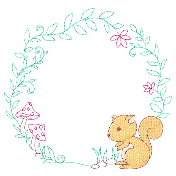 Woodland Nursery Wreath