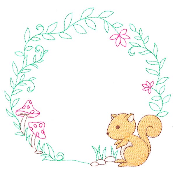 Woodland Nursery Wreath