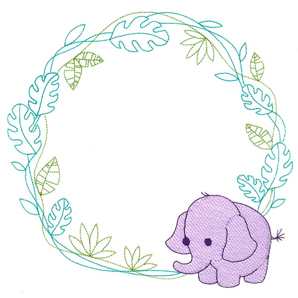 Safari Nursery Wreath