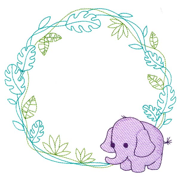 Safari Nursery Wreath