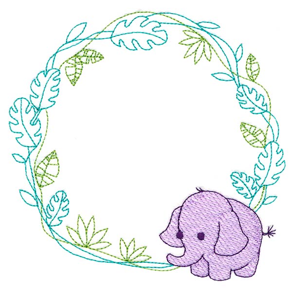 Safari Nursery Wreath