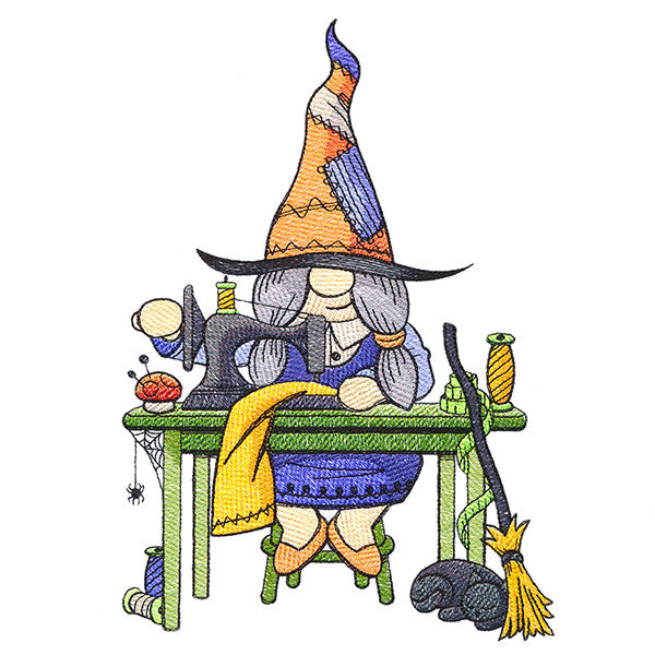 Sew Cute Gnome Witch