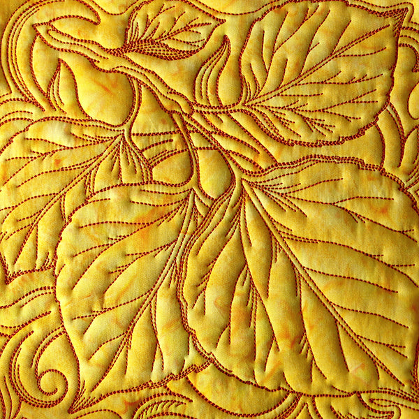 Aspen Leaves in Autumn Square