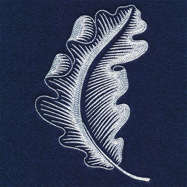 Autumn Splendor - Leaf Etching