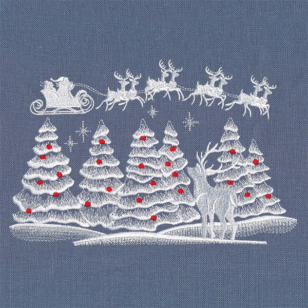 Christmas Team in Flight