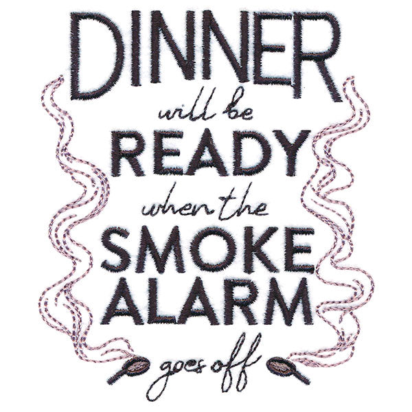 When The Smoke Alarm Goes Off