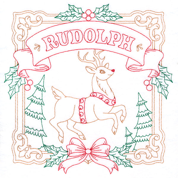 Christmas Reindeer Team - Rudolph