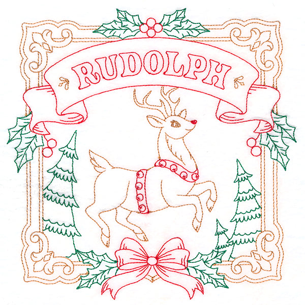 Christmas Reindeer Team - Rudolph