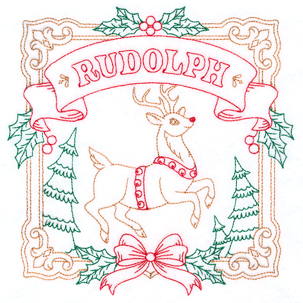 Christmas Reindeer Team - Rudolph