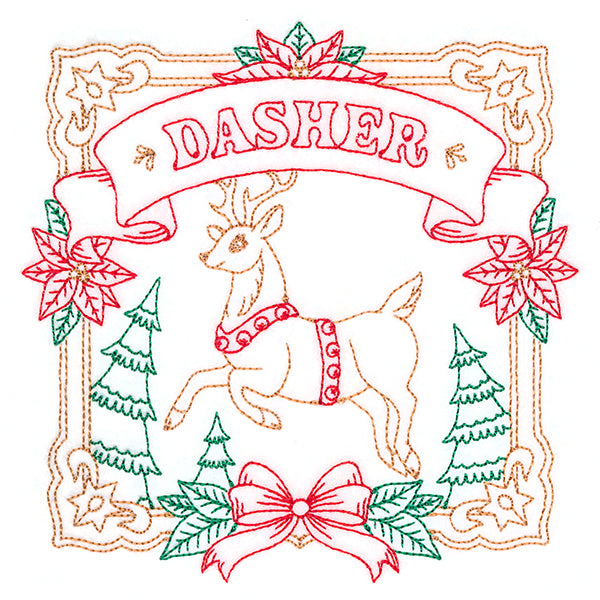 Christmas Reindeer Team - Dasher