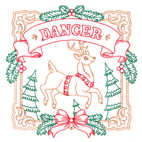 Christmas Reindeer Team - Dancer