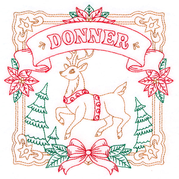 Christmas Reindeer Team - Donner