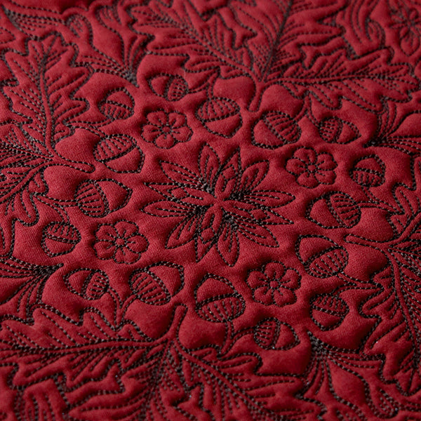 Blissful Oak & Acorns Kaleidoscope Square