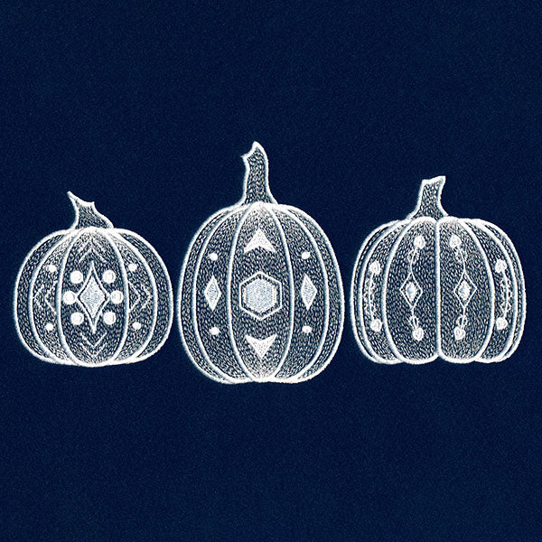Autumn Pumpkin Trio