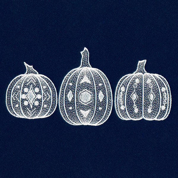Autumn Pumpkin Trio