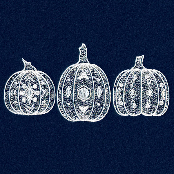 Autumn Pumpkin Trio