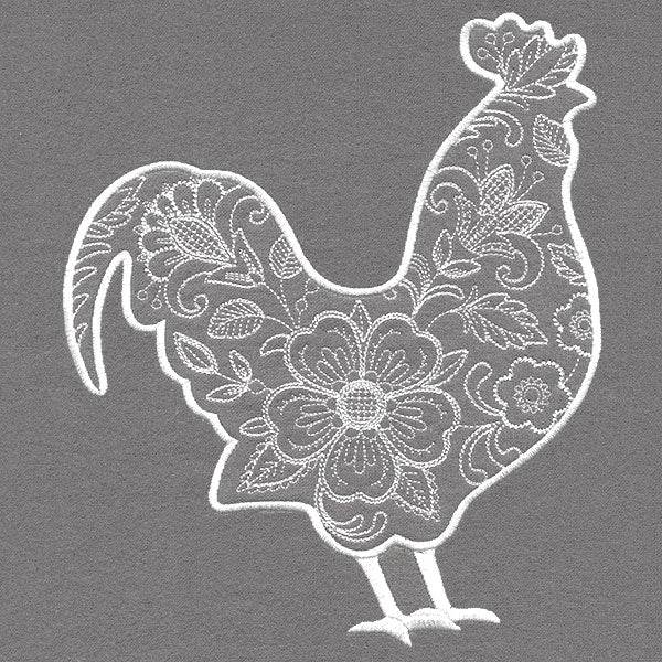 Lively Petals Rooster