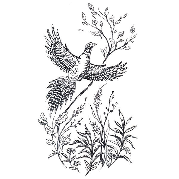 Pheasant and Botanicals