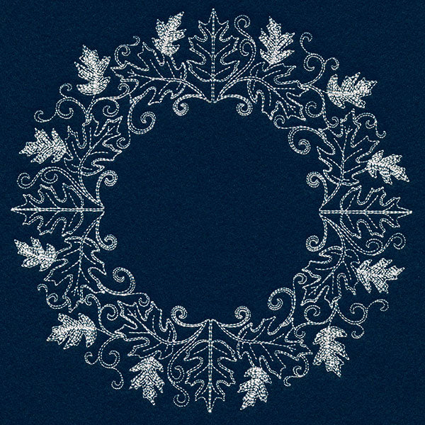 Splendid Oak Leaves Wreath