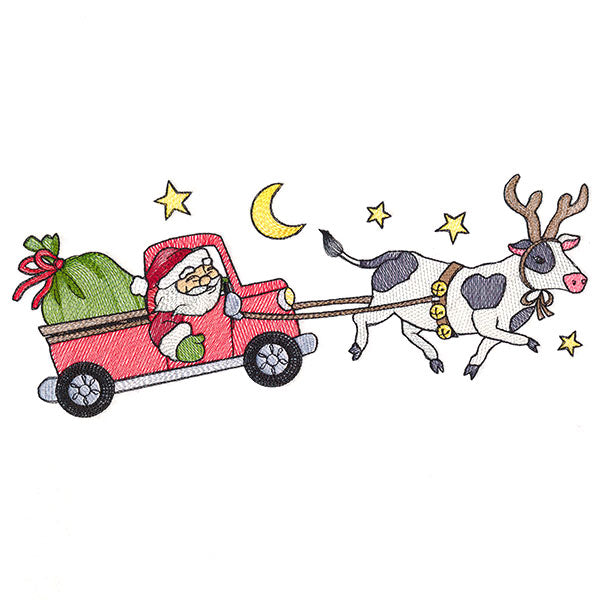 Country Cruising Santa