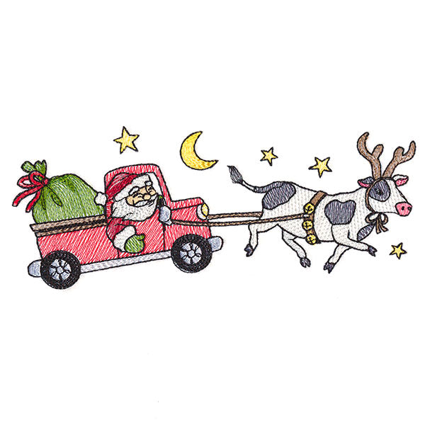 Country Cruising Santa