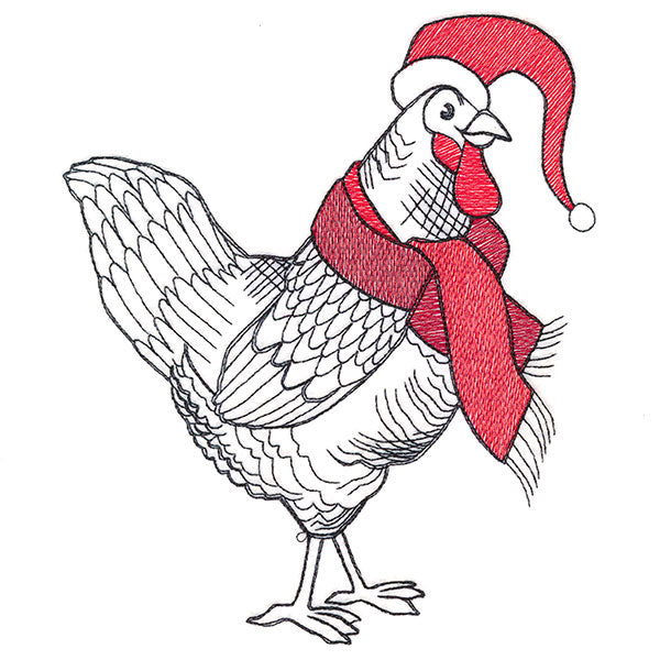 Farm Fun Christmas Chicken
