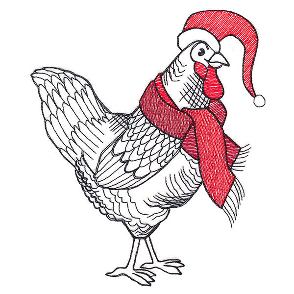 Farm Fun Christmas Chicken
