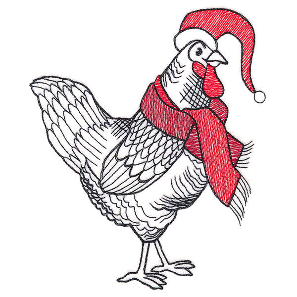Farm Fun Christmas Chicken