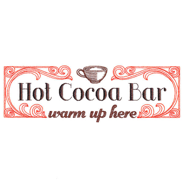 Hot Cocoa Bar