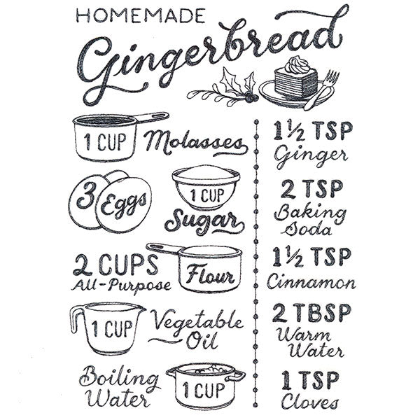 Homemade Gingerbread Recipe