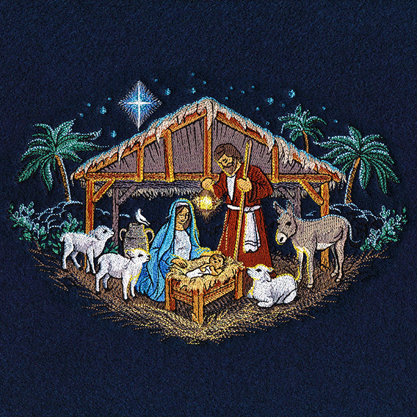 The Holy Family in Bethlehem