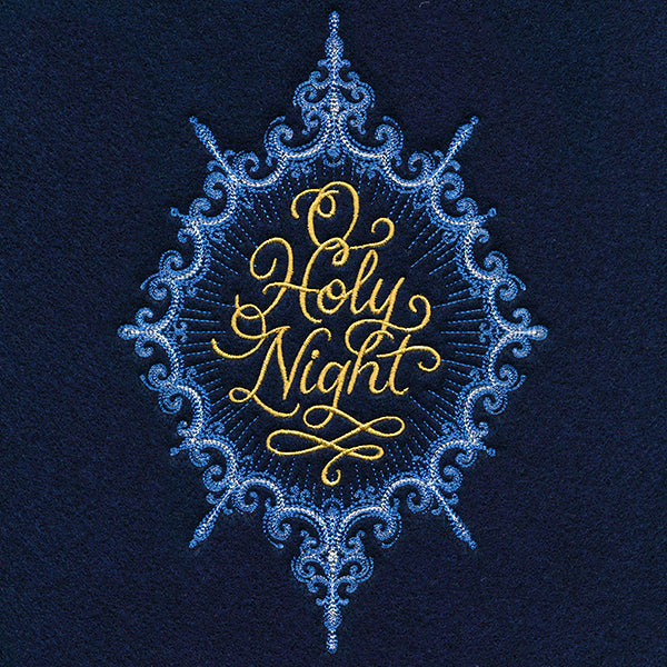 Calligraphic O Holy Night