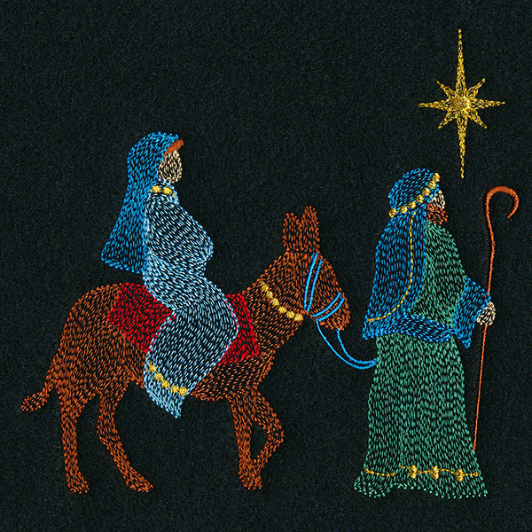 A First Christmas in Bethlehem - Traveling Mary and Joseph