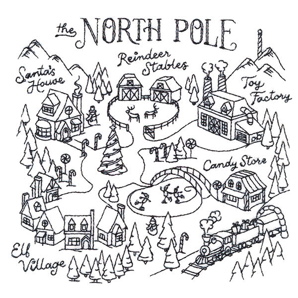 The North Pole Map