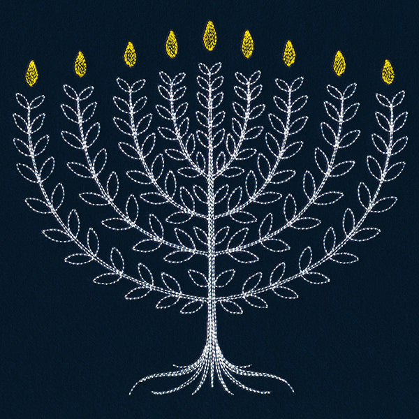 Menorah in Botanicals