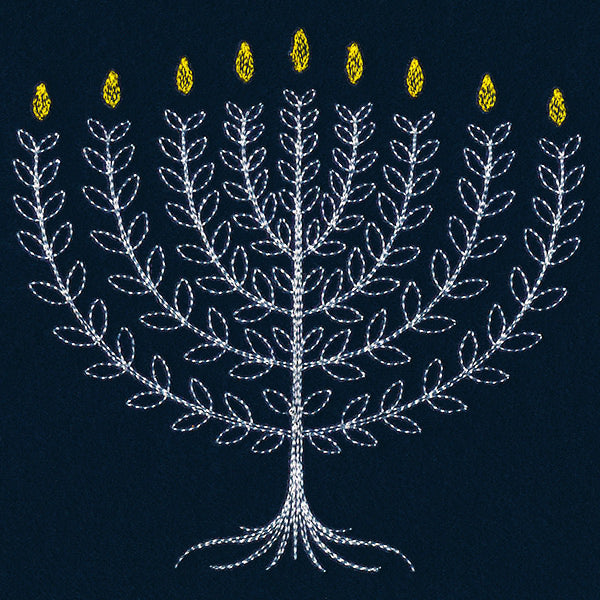 Menorah in Botanicals