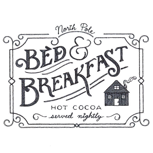 Bed & Breakfast Market Sign