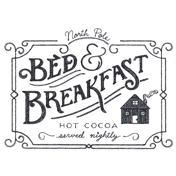 Bed & Breakfast Market Sign