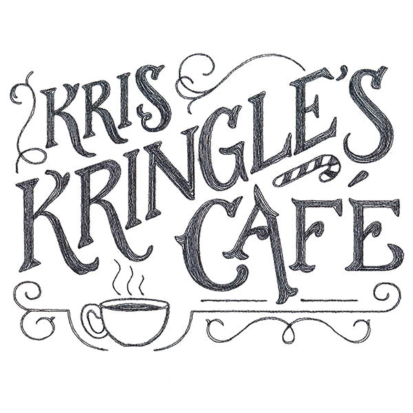 Kris Kringle's Cafe Market Sign