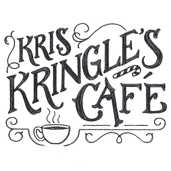 Kris Kringle's Cafe Market Sign