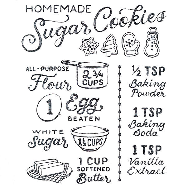 Homemade Sugar Cookie Recipe