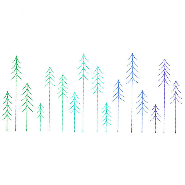 Spectrum of Winter Forest