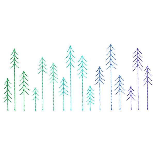 Spectrum of Winter Forest
